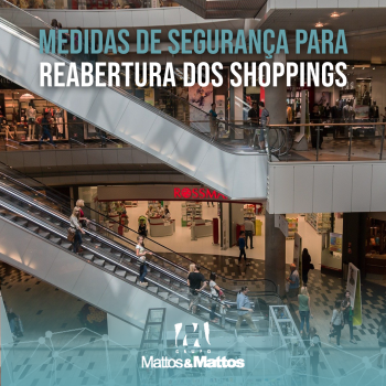 Protocolo para reabertura dos shoppings centers