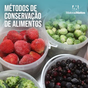 Métodos de conservação de alimentos