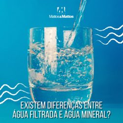 Existem diferenças entre água mineral e água filtrada?