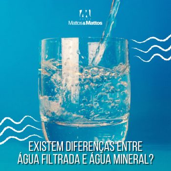 Existem diferenças entre água mineral e água filtrada?